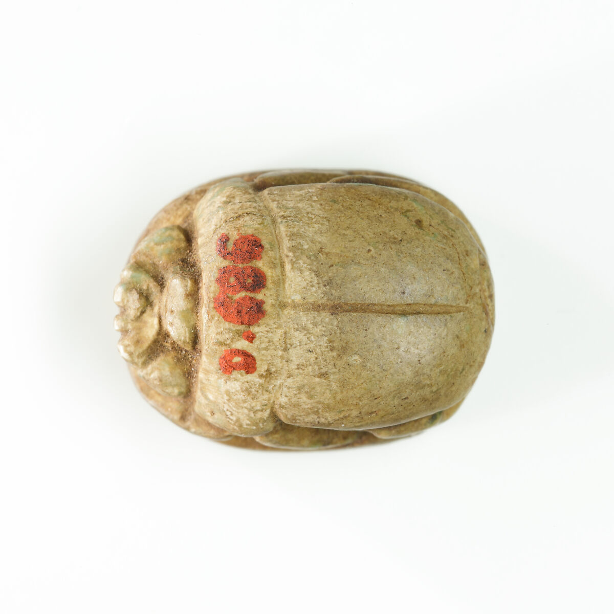 Scarab, private, Faience