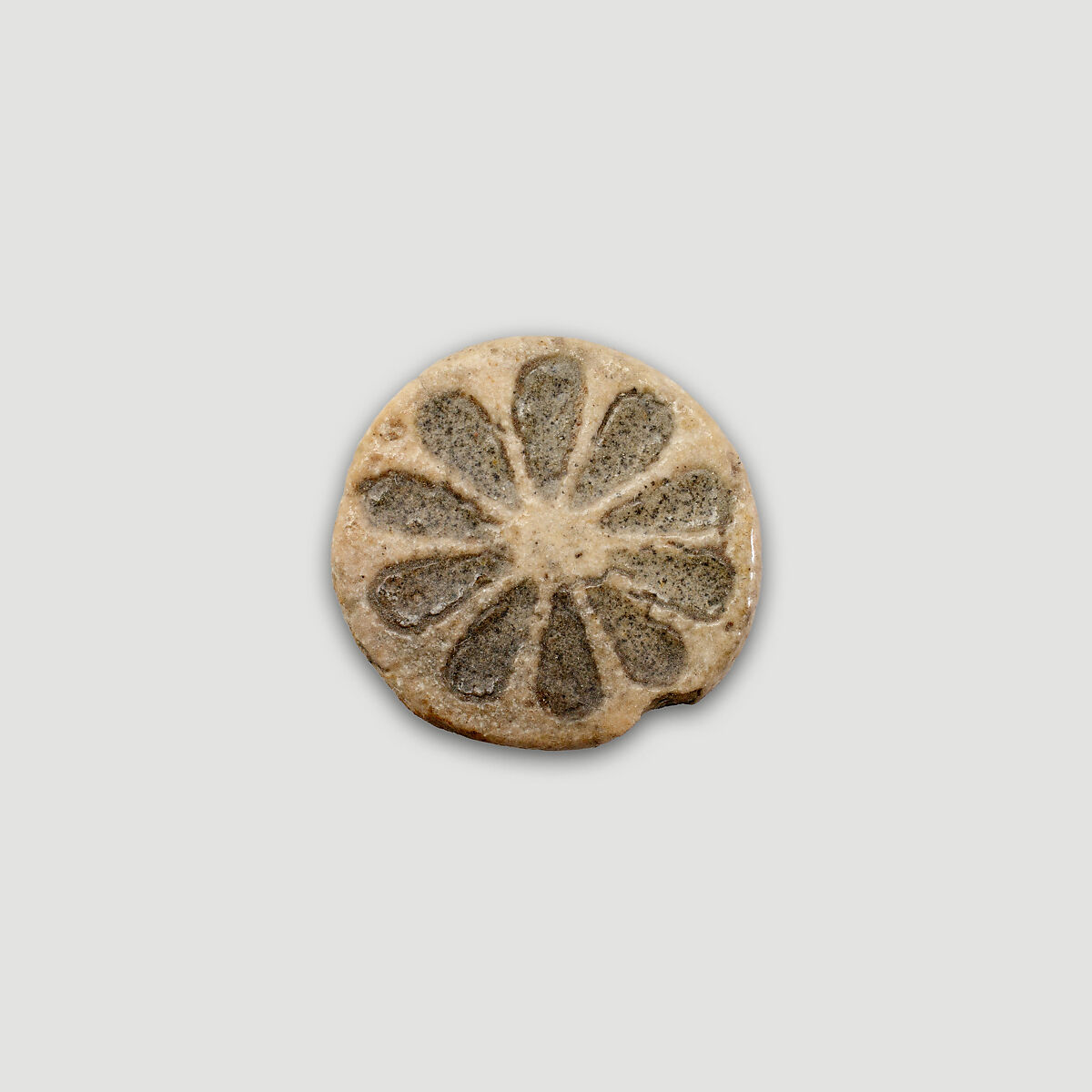 Tiles and ornaments from the palace of Ramesses II, Faience 