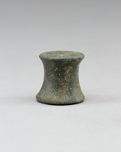 Spool-Shaped Game Piece, New Kingdom