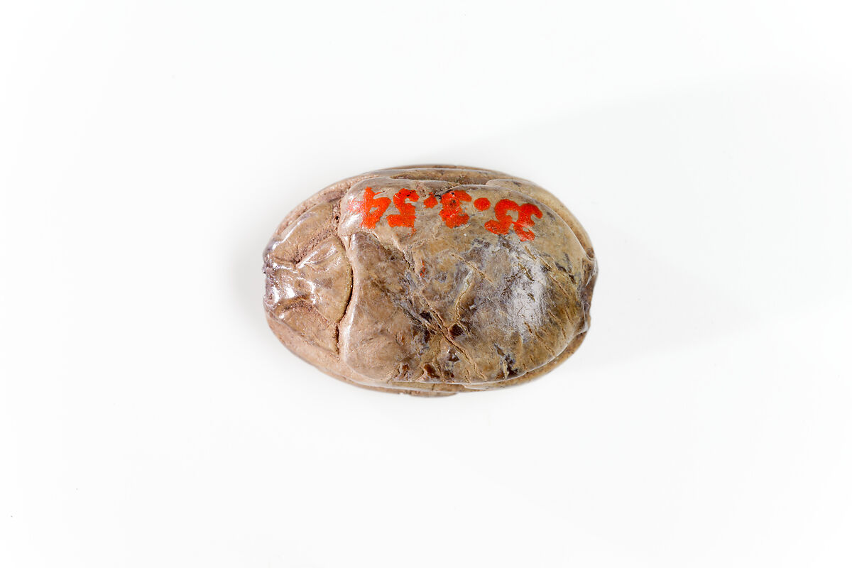 Scarab Ring of Ruiu, Steatite (glazed), silver