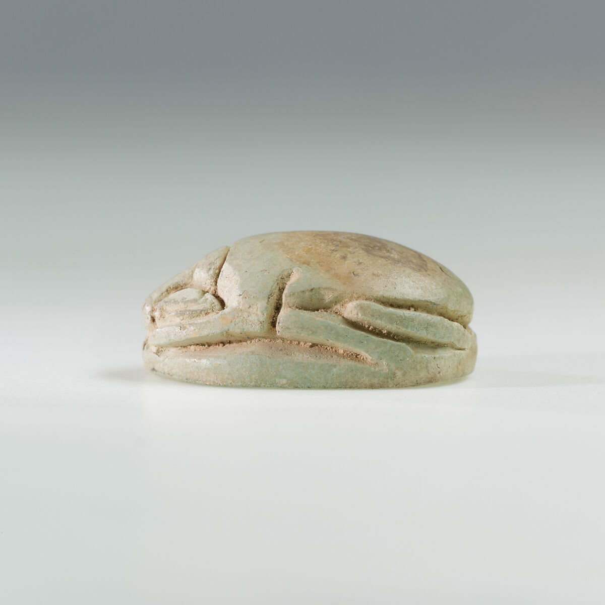 Scarab from Rennefer's Burial, Faience