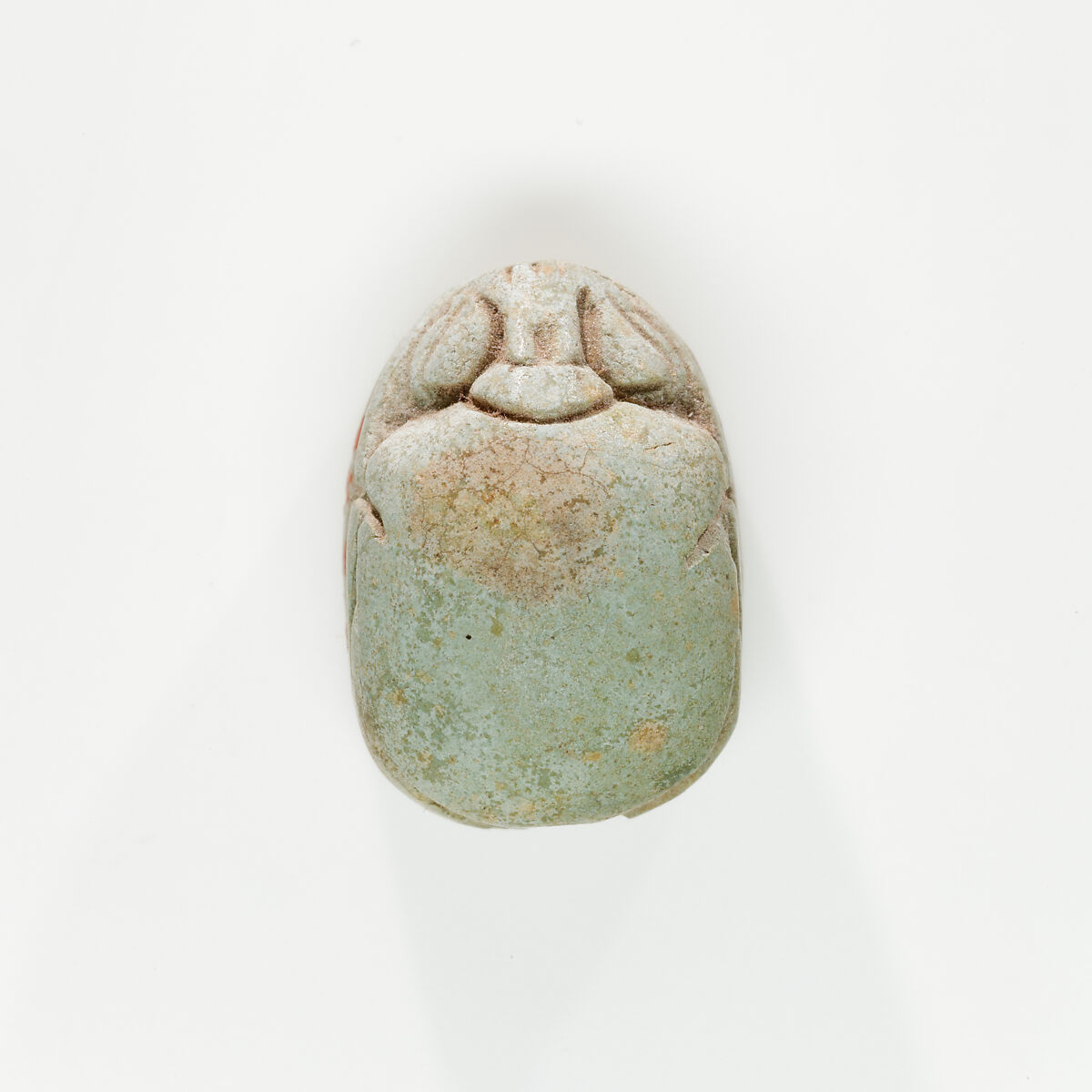 Scarab from Rennefer's Burial, Faience