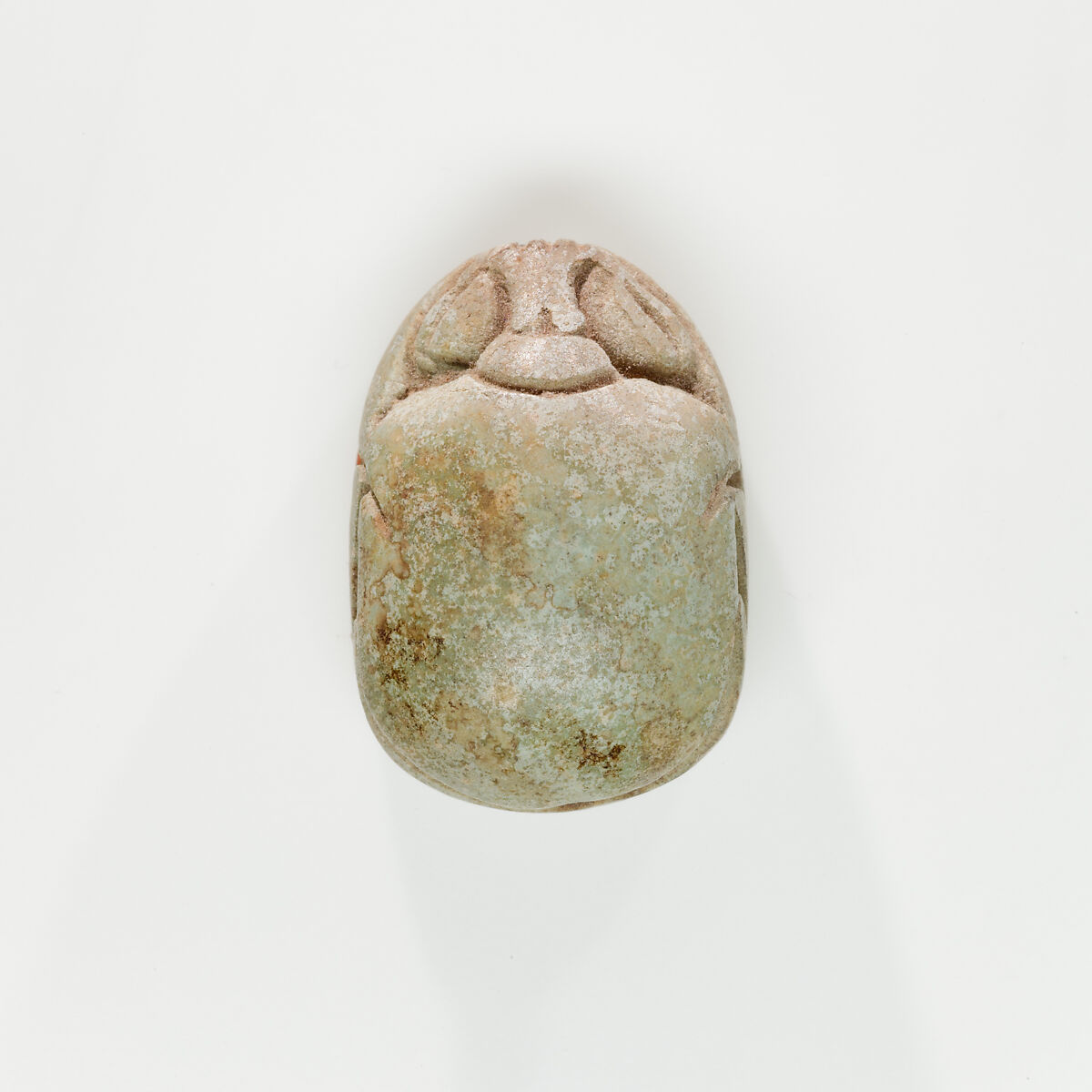 Scarab from Rennefer's Burial, Faience