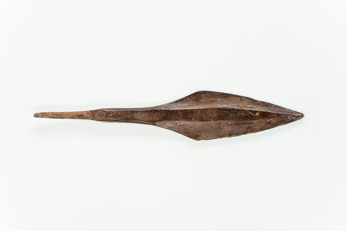 Arrow or Javelin Point of Neferkhawet, Bronze or copper alloy 