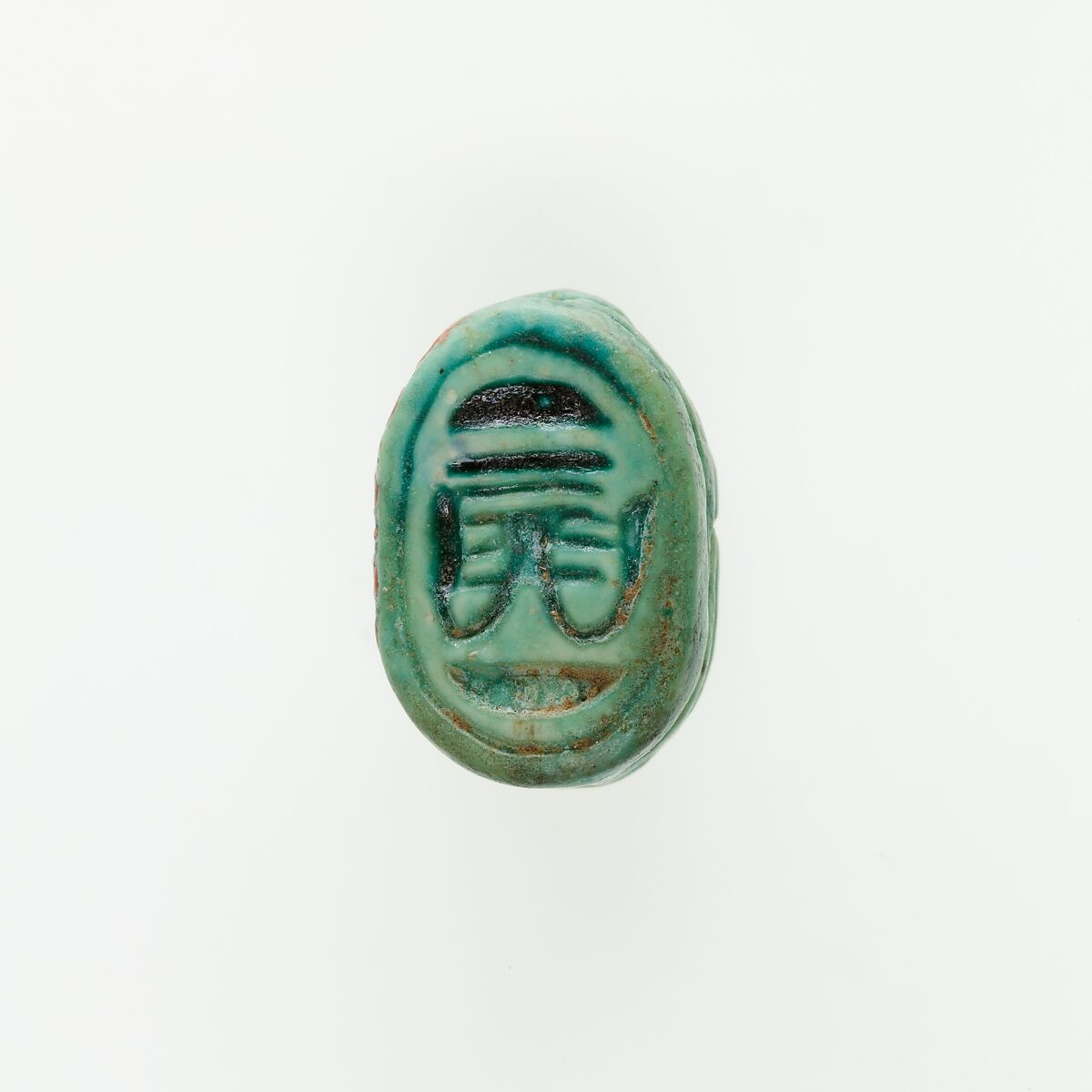 Scarabs, Glazed steatite 