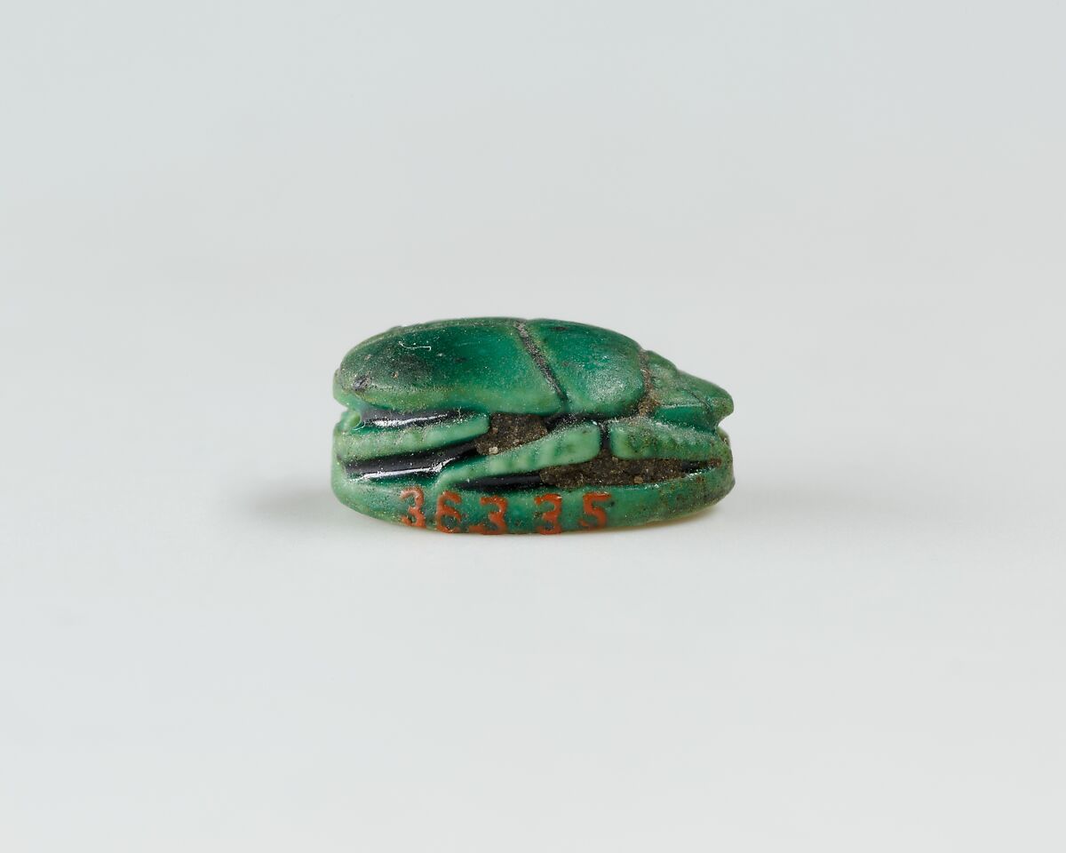 Scarabs, Glazed steatite