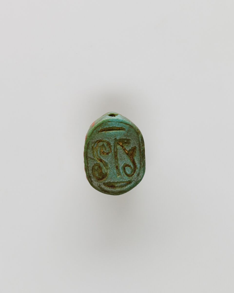 Scarabs, Glazed steatite 
