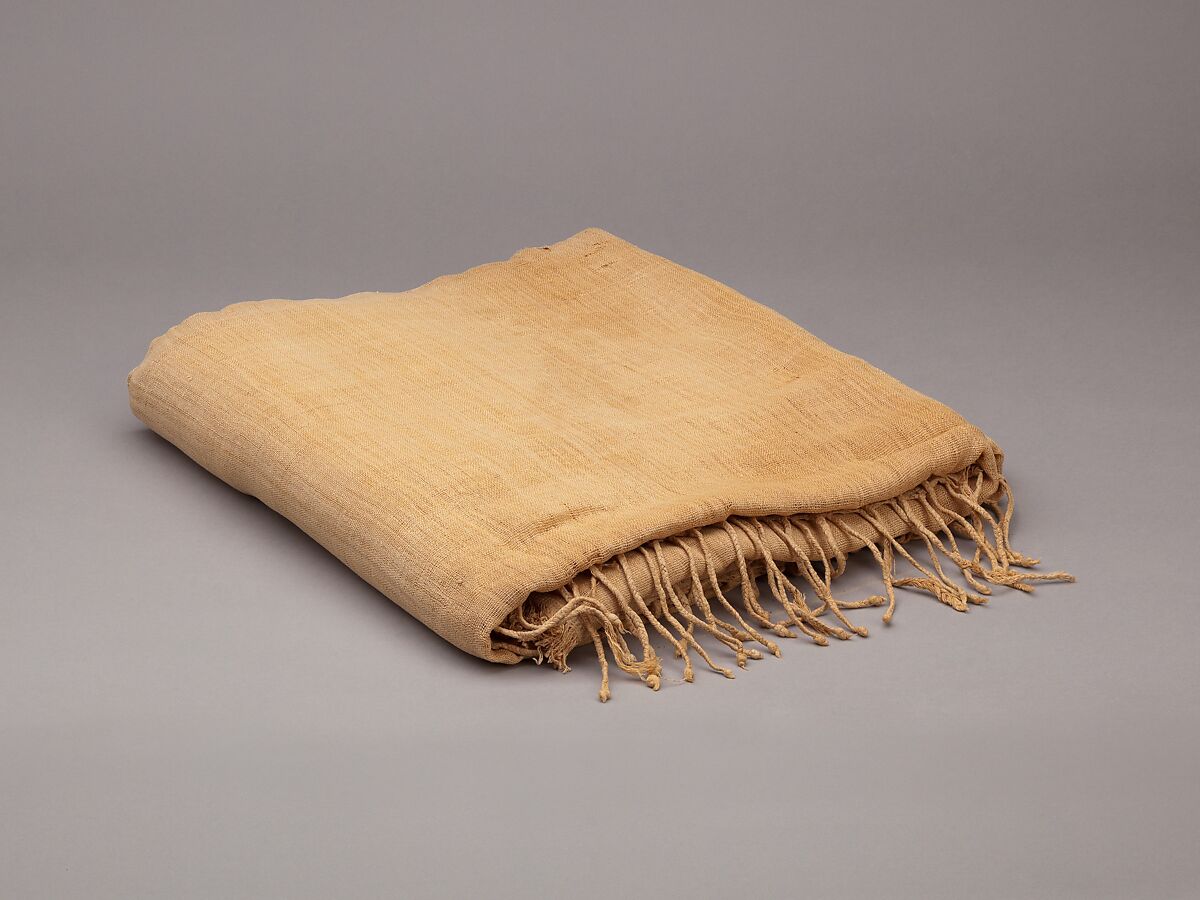 Sheet, linen mark, coarse spin, medium weave, Linen 