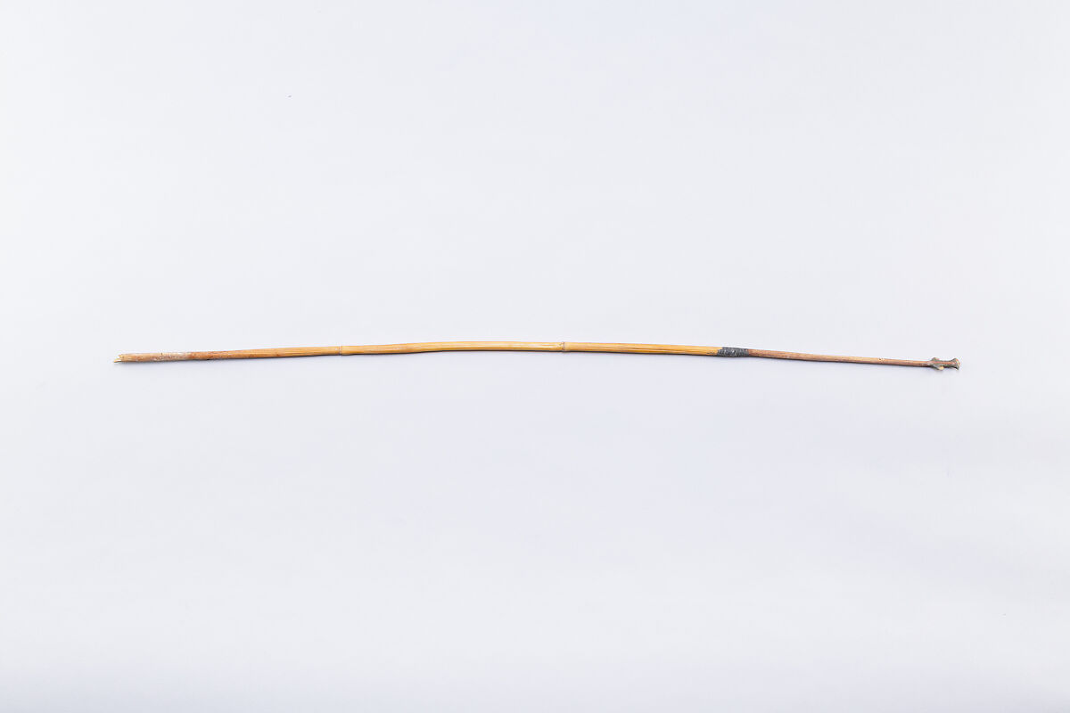 Arrow with composite stone tip, Reed, wood, quartz, adhesive