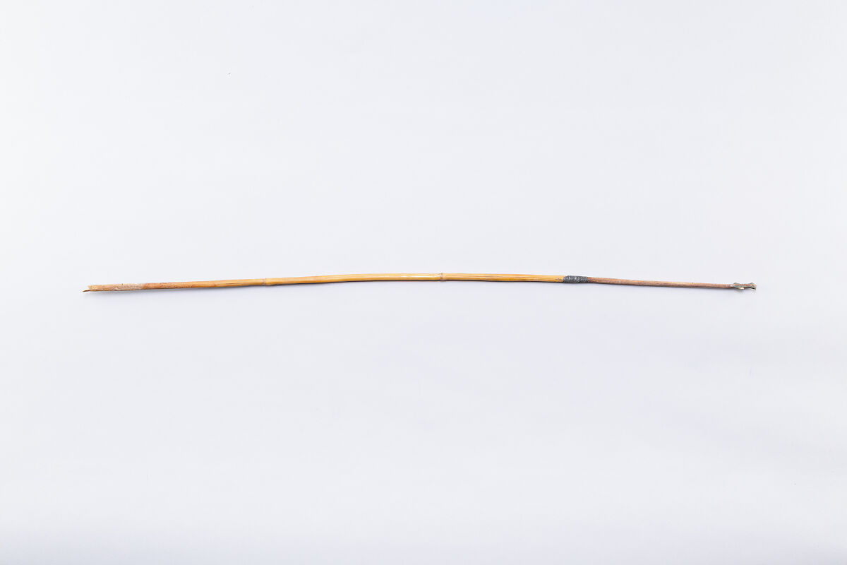 Arrow with composite stone tip, Reed, wood, quartz, adhesive