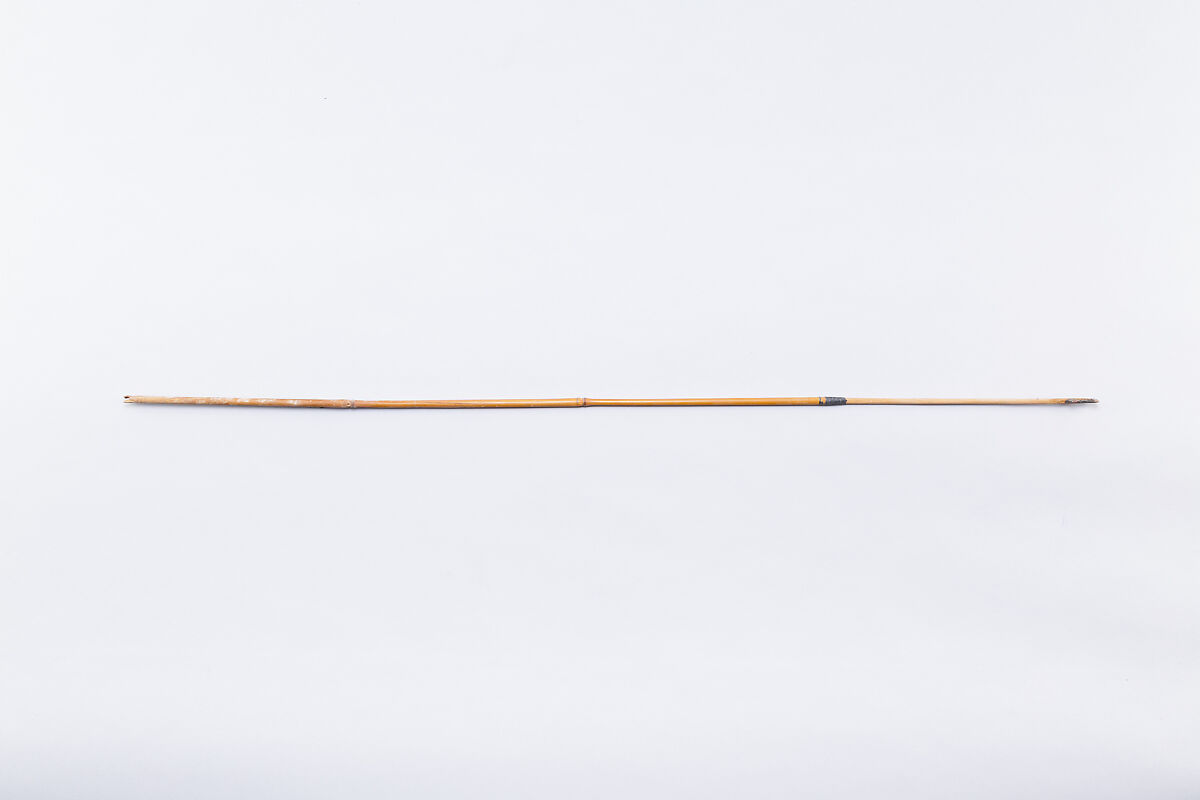 Arrow with composite stone tip, Reed, wood, quartz, adhesive