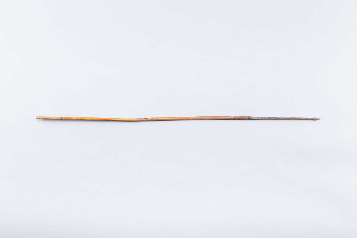 Arrow with composite stone tip, Reed, wood, quartz, adhesive 