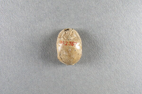 Scarab of Painedjem II, Glazed steatite