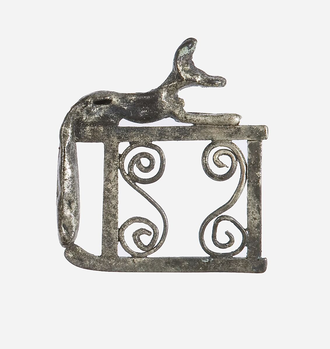 Amulet of Anubis on his Shrine, Electrum