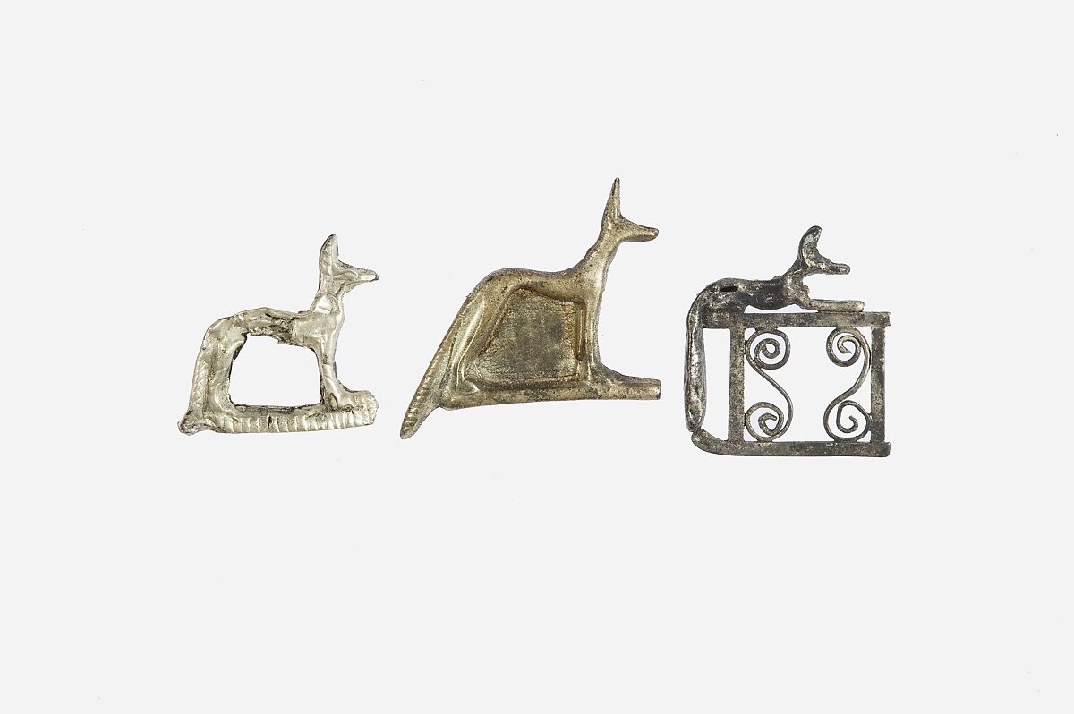 Amulet of Anubis on his Shrine, Electrum