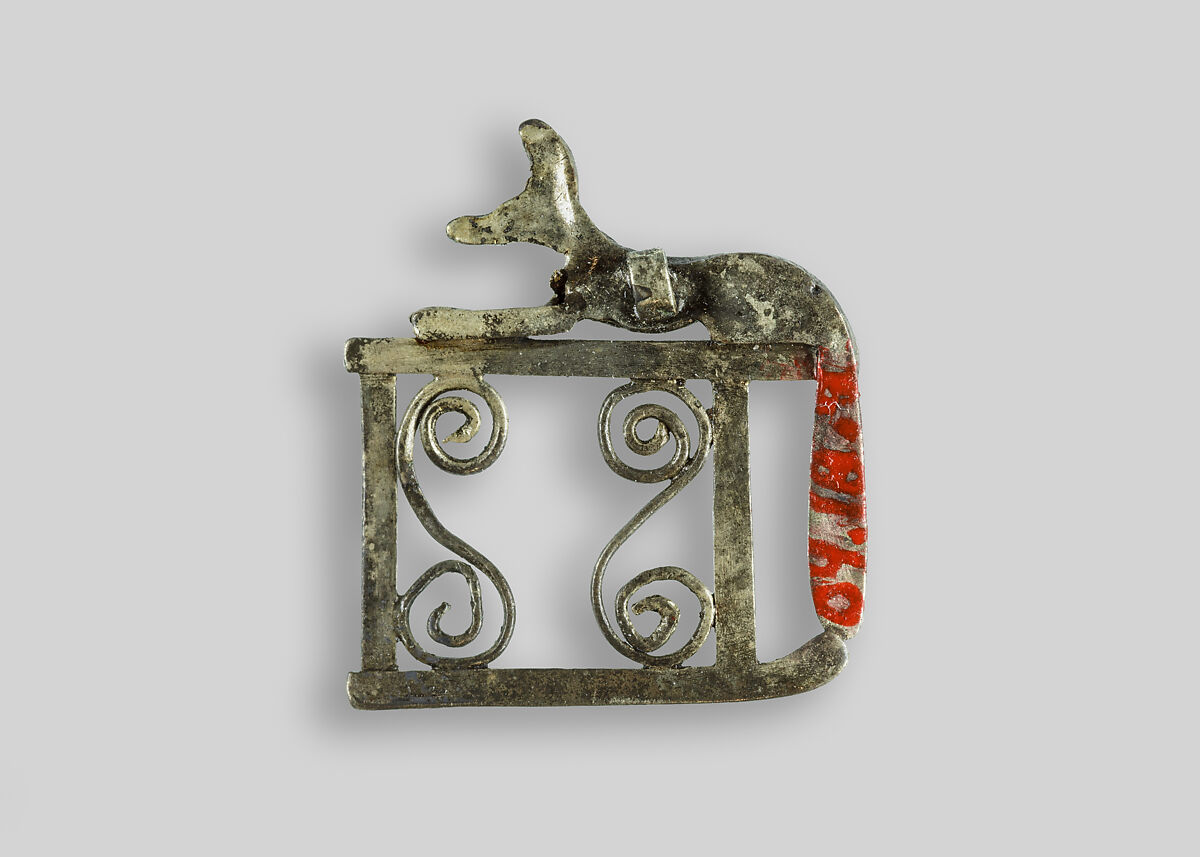 Amulet of Anubis on his Shrine, Electrum