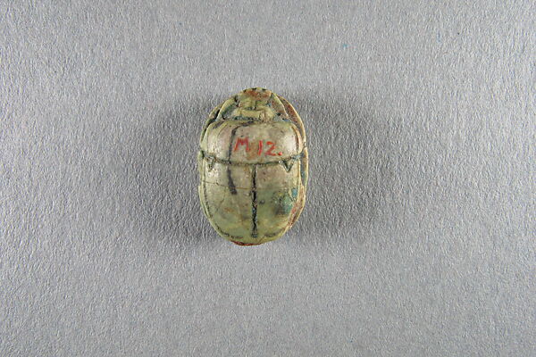 Scarab, Glazed steatite