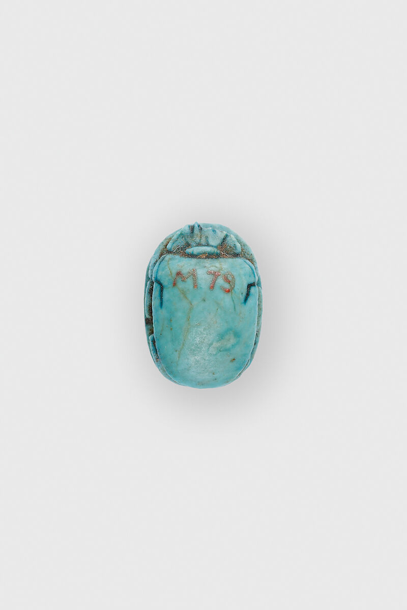 Scarab, Glazed steatite