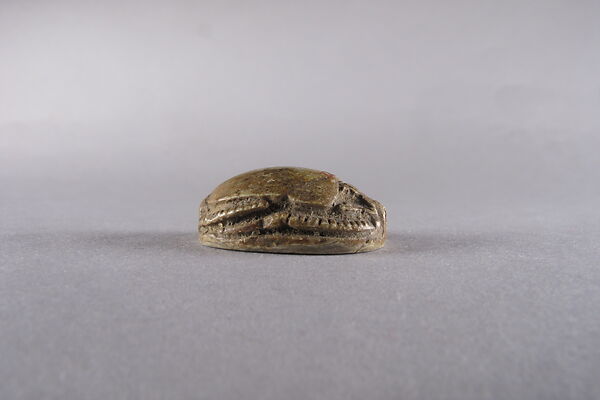 Scarab Inscribed with the Name Menkheperra (Thutmose III), Steatite