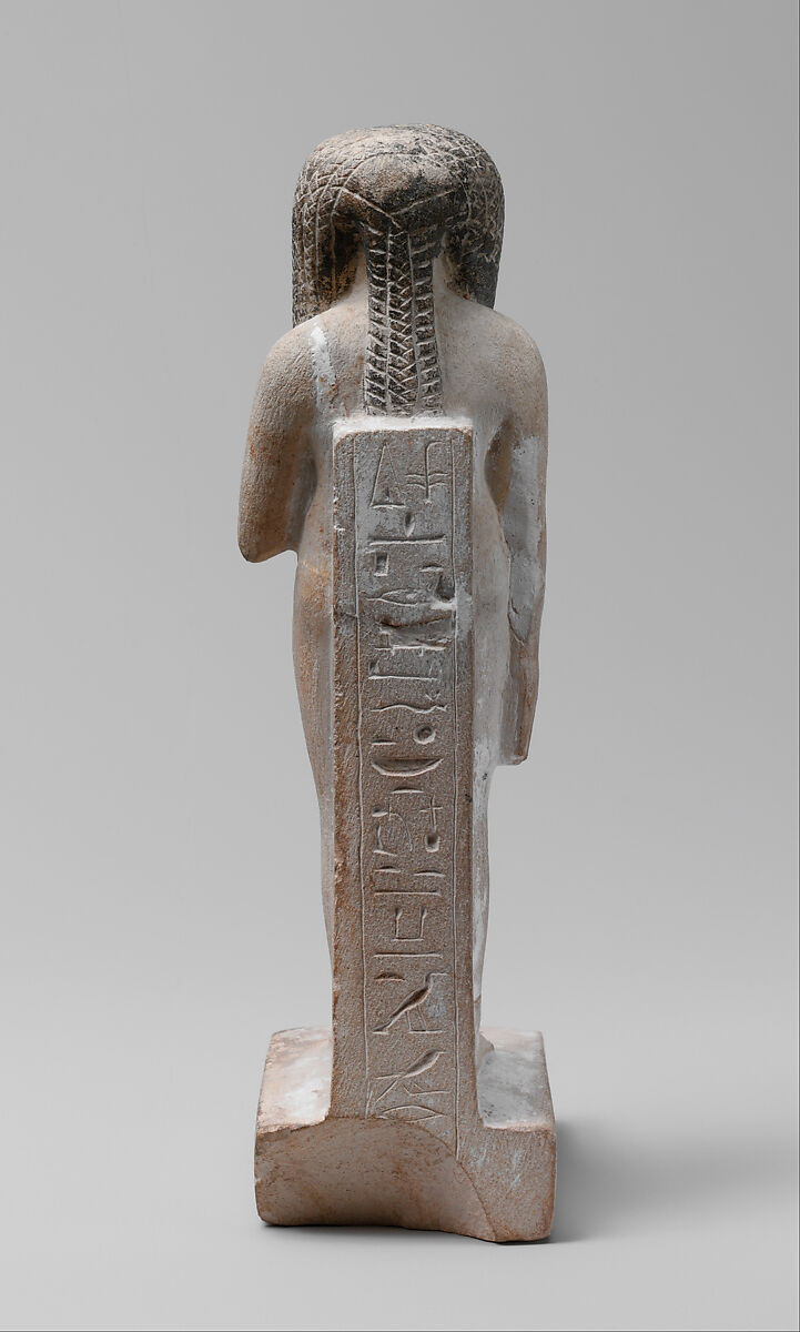 Statuette of Taweret, Limestone, paint