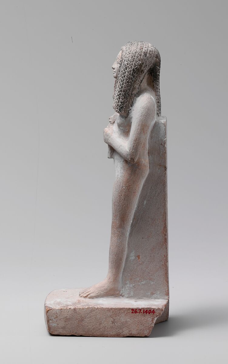 Statuette of Taweret, Limestone, paint
