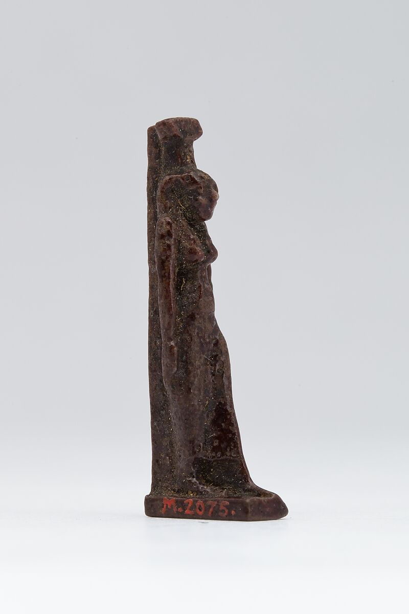 Nephthys Amulet, Faience