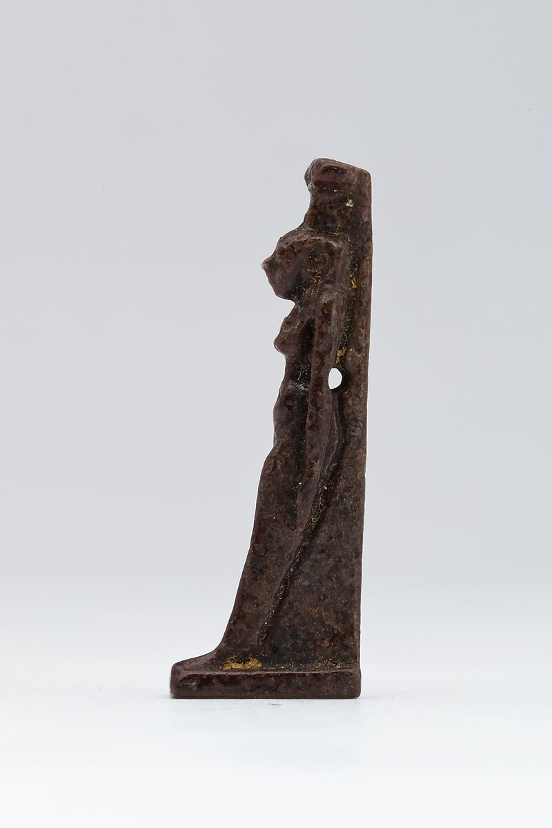 Nephthys Amulet, Faience