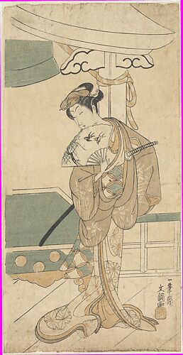 The Actor Ichikawa Uzayemon IX 1724–1785 in a Female Role