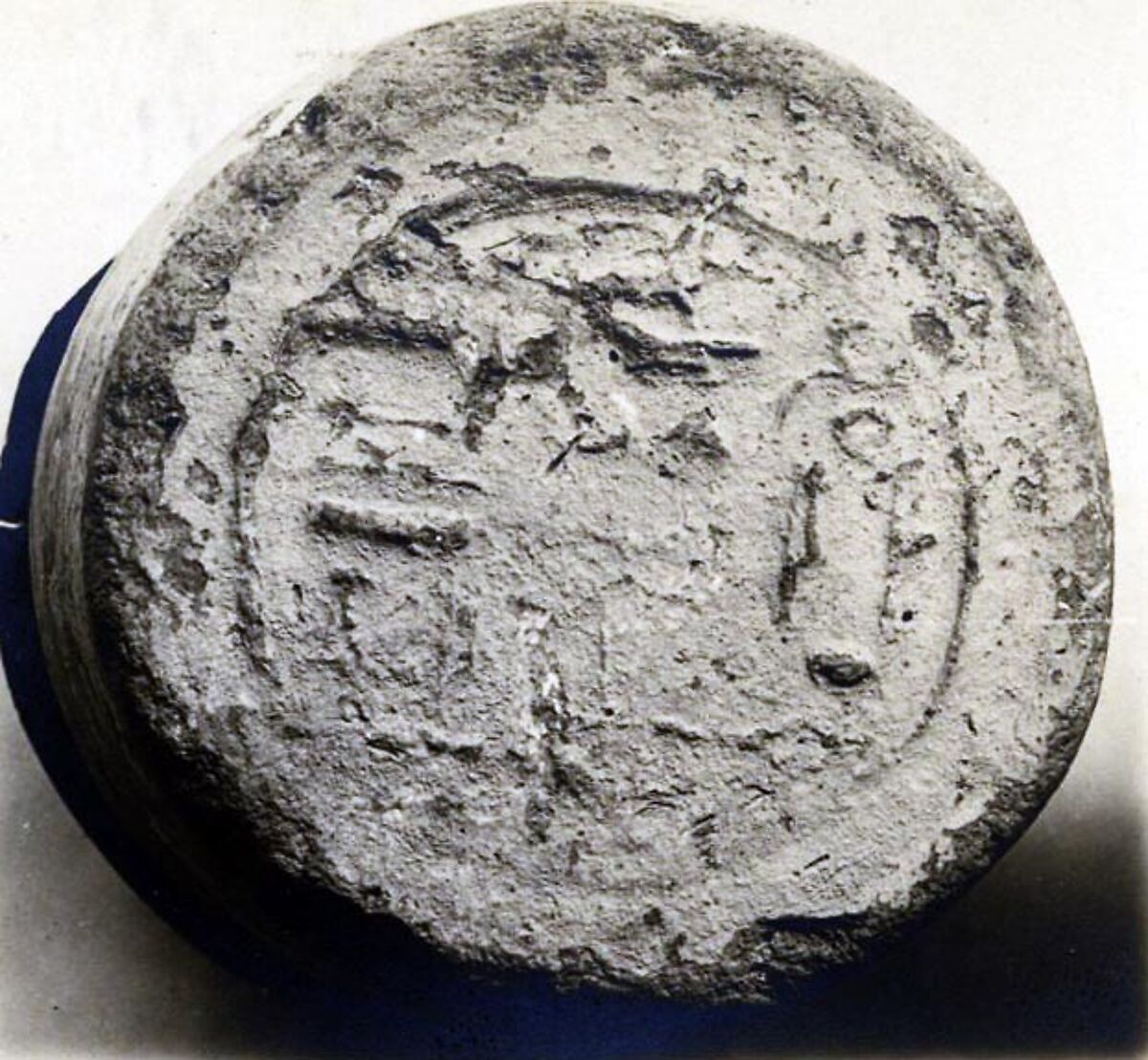 Funerary Cone of the Overseer of the Ships of Amun Seshi, pottery 