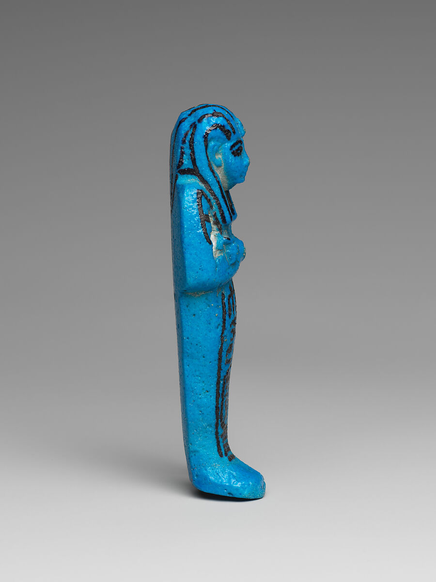 Shabti of Painedjem I, Faience