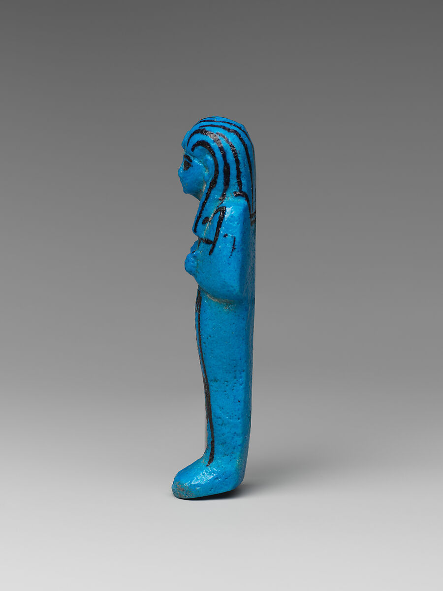Shabti of Painedjem I, Faience