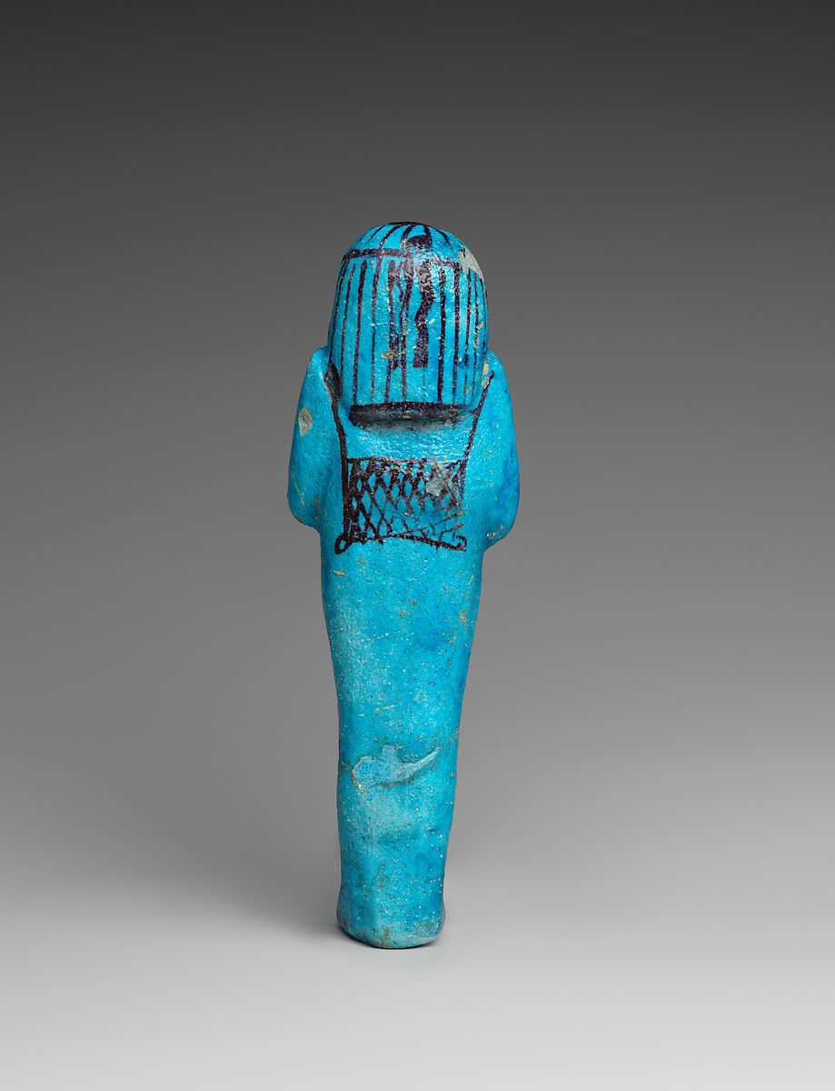 Shabti of the Divine Consort Mutemhat Mehytenweskhet, Faience