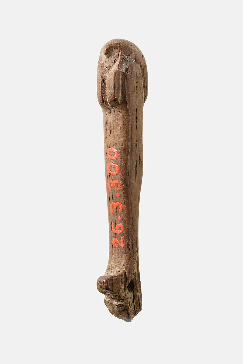 Mummiform Horus Figure amulet, Wood