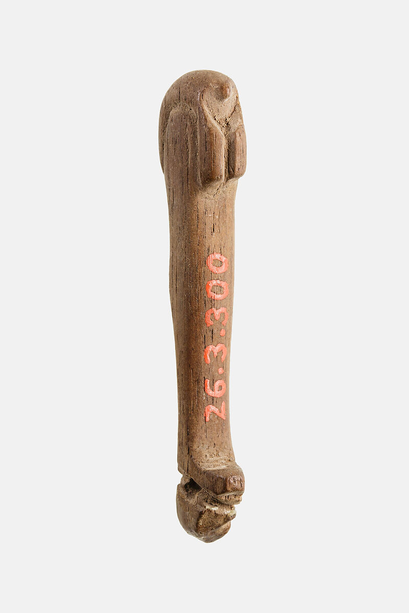 Mummiform Horus Figure amulet, Wood
