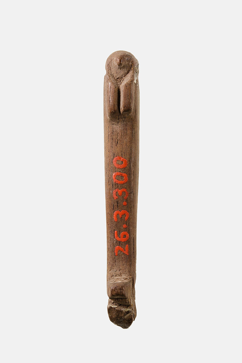 Mummiform Horus Figure amulet, Wood