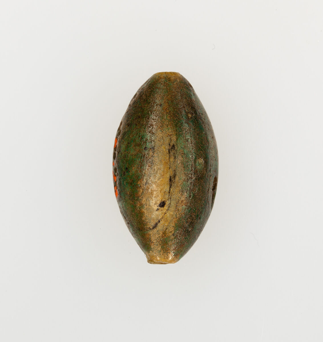 Stamp Seal Inscribed with the Throne Name of Thutmose I, Faience