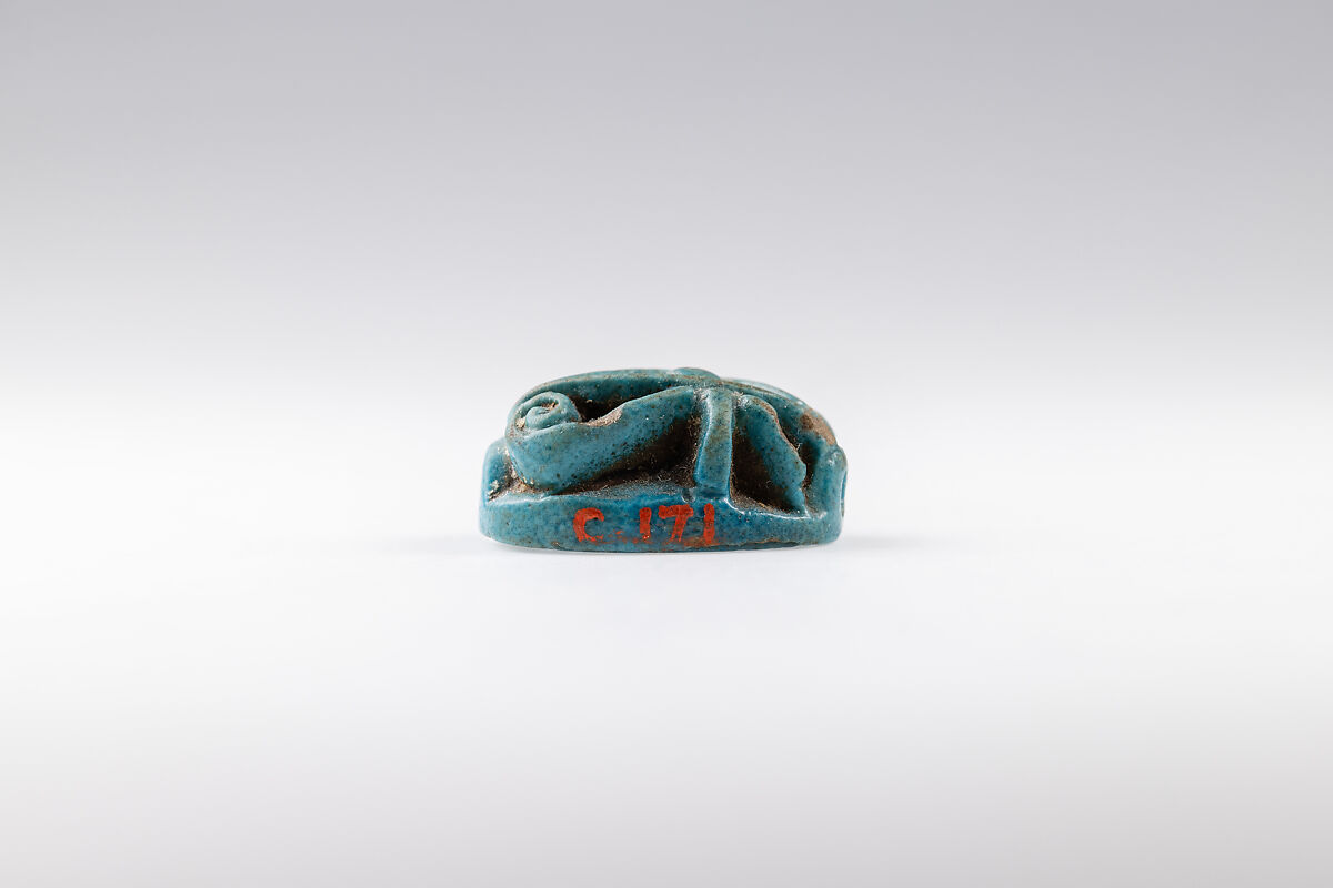 Seal of Thutmose III, Blue faience