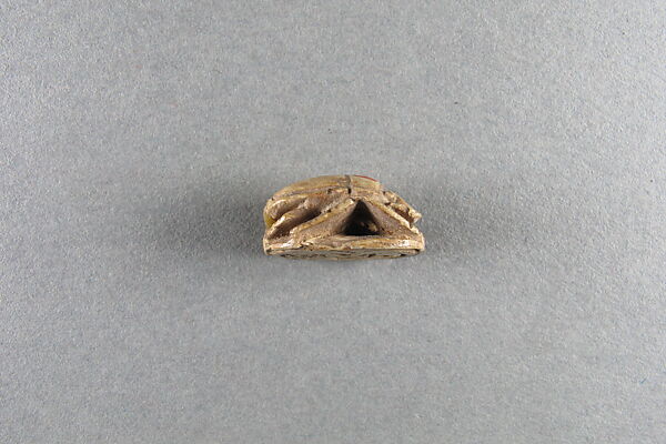 Scarab of Sheshonq I, Glazed steatite