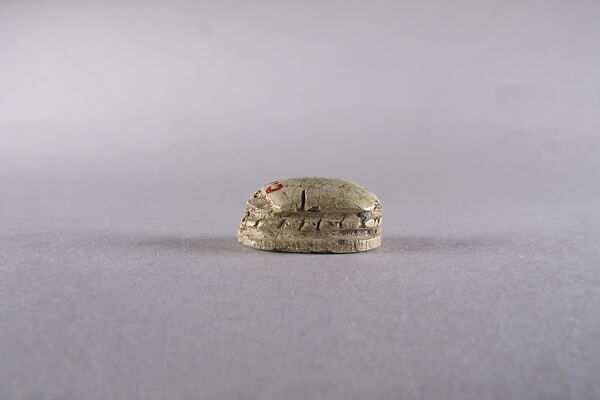 Scarab with ichneumon (mongoose), Steatite