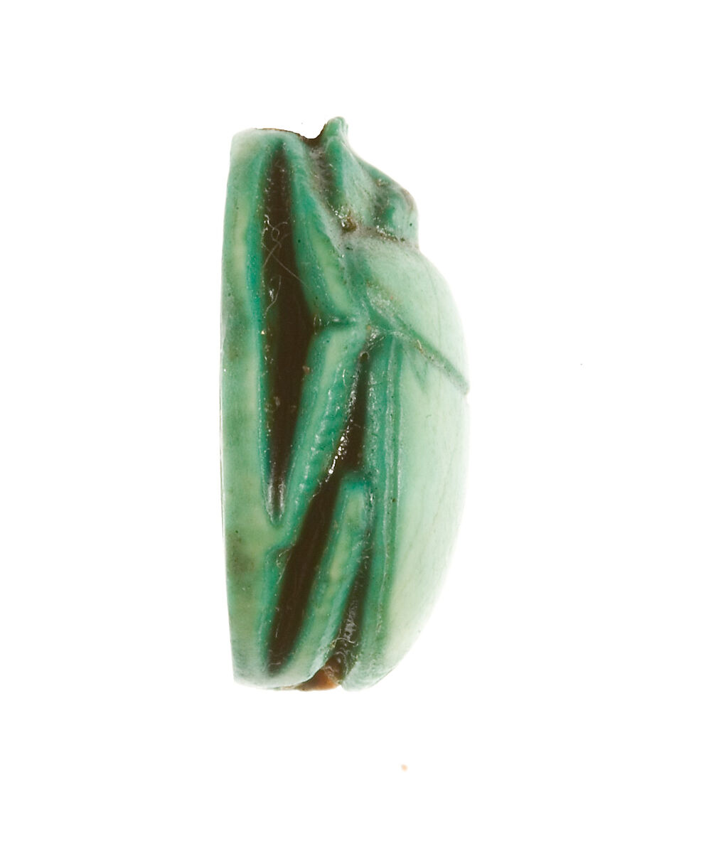 Scarabs Inscribed for the God's Wife Neferure, Steatite, glazed