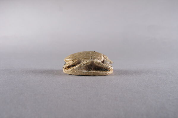 Scarab Inscribed with the Names of Seti I and Menkheperre (Thutmose III), Faience