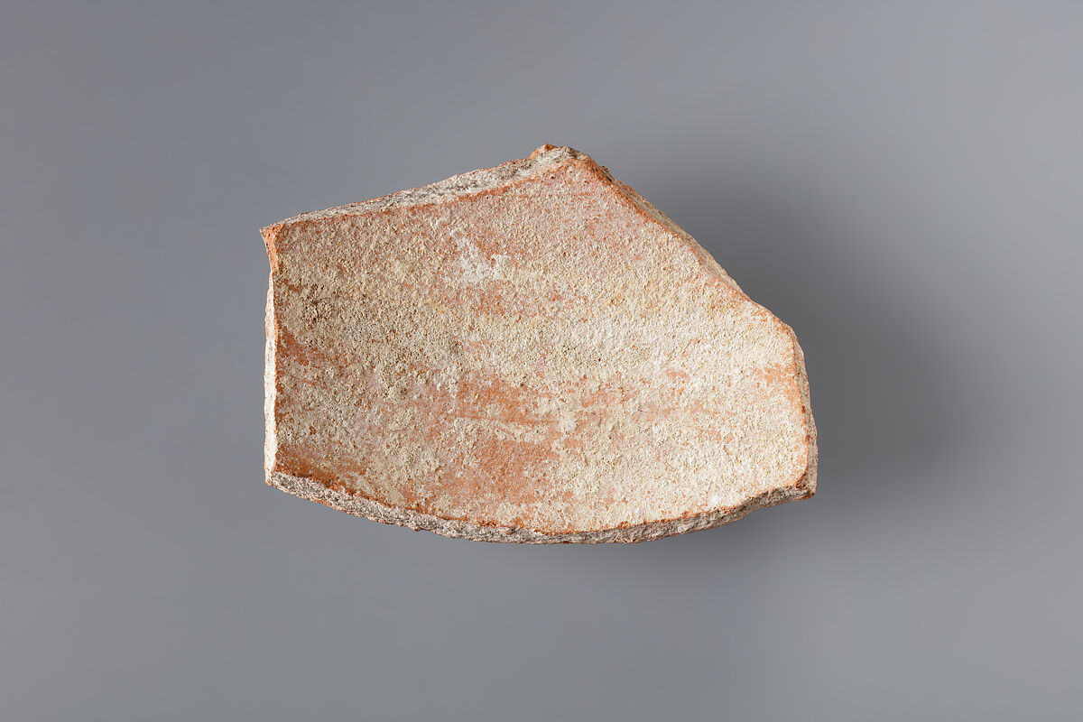 Ostracon, pottery, ink