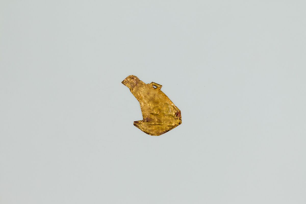 Nekhbet amulet, Gold sheet 