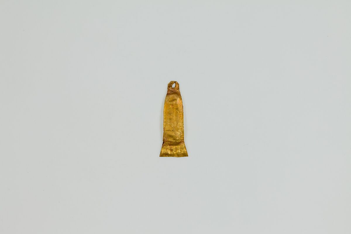 Aper amulet, Gold sheet
