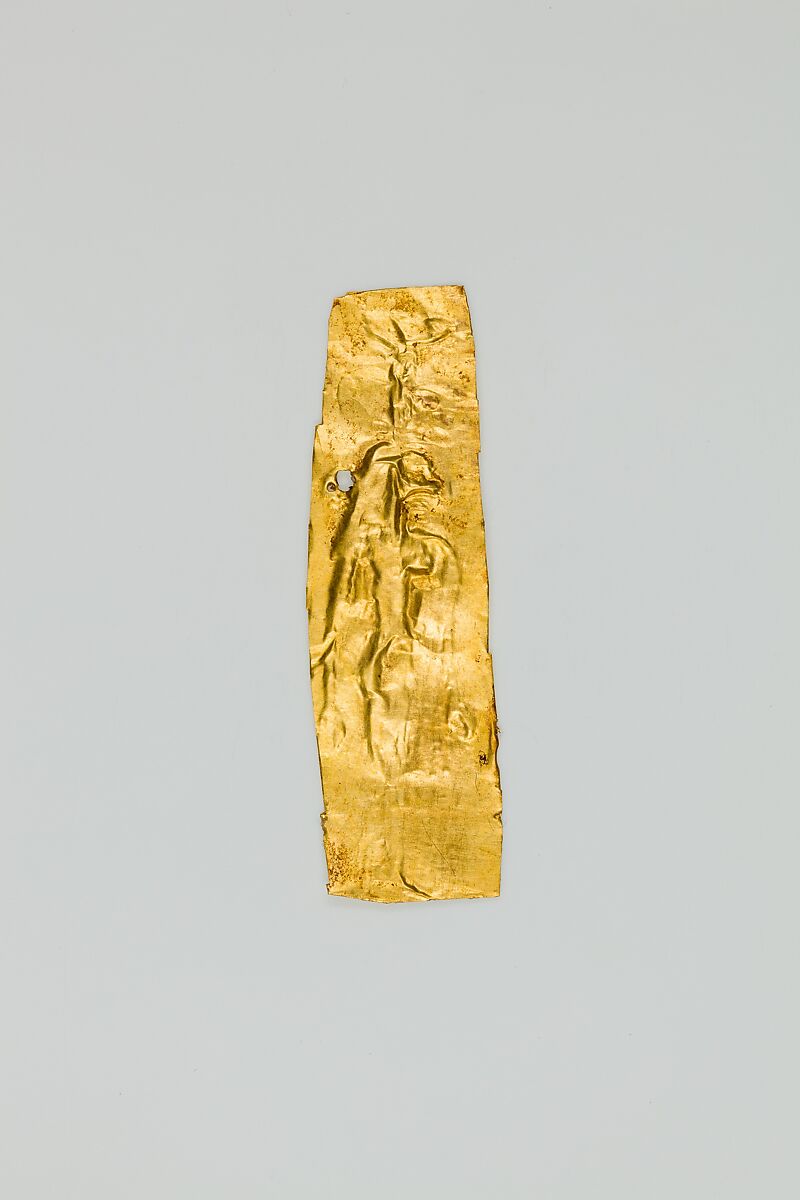 Nephthys amulet, Gold sheet 
