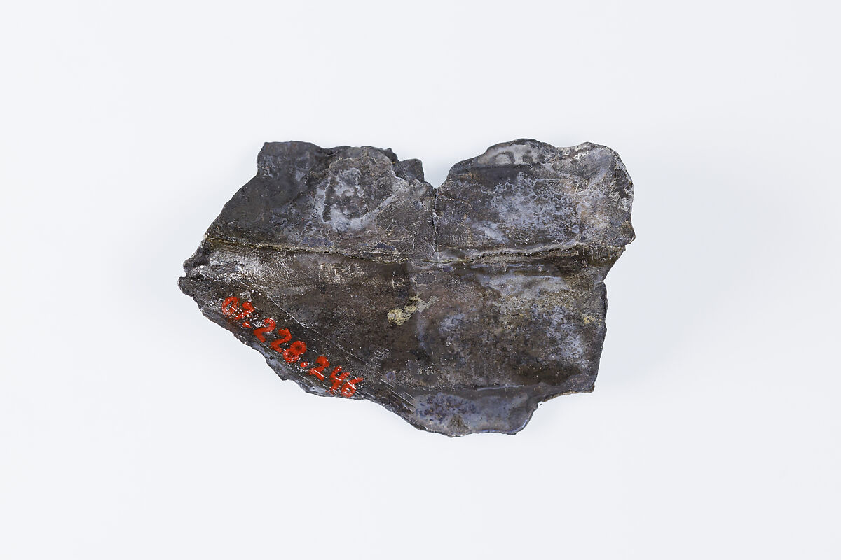 Vessel fragment, Silver