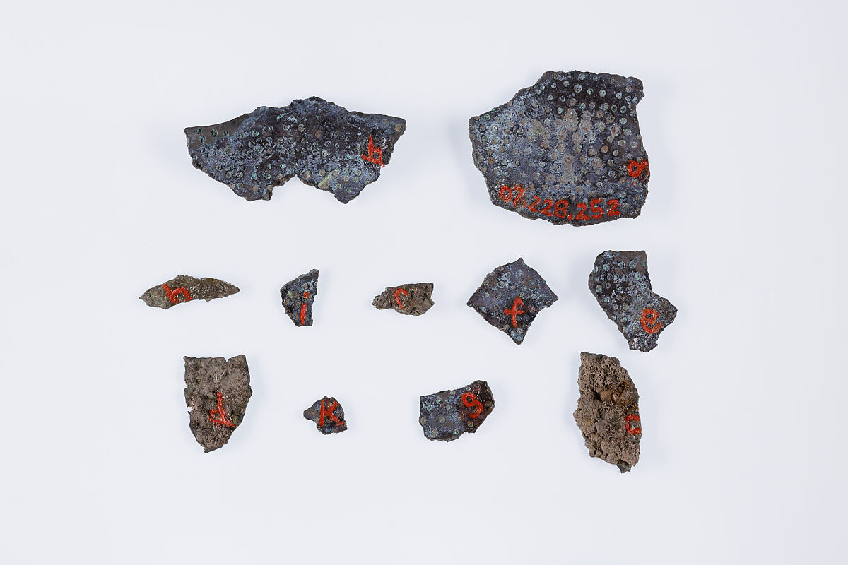 Strainer fragments, Silver