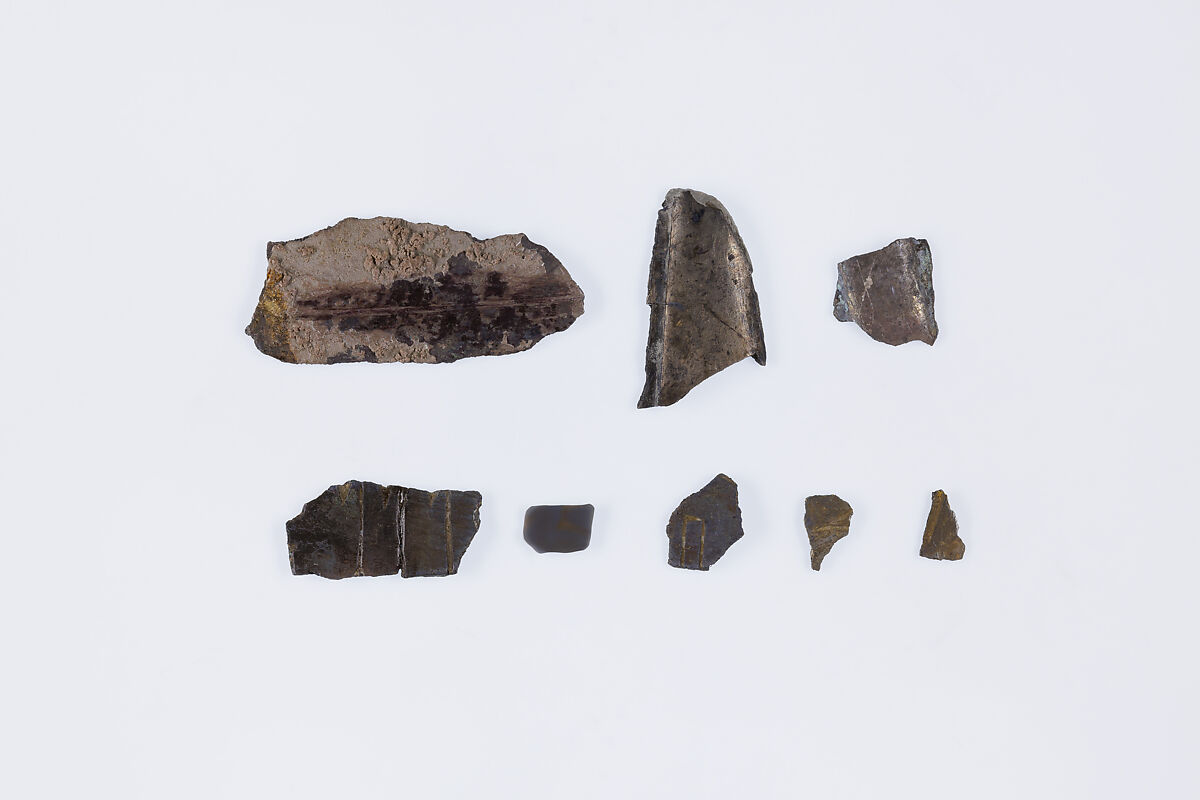 Vessel fragments, Silver 