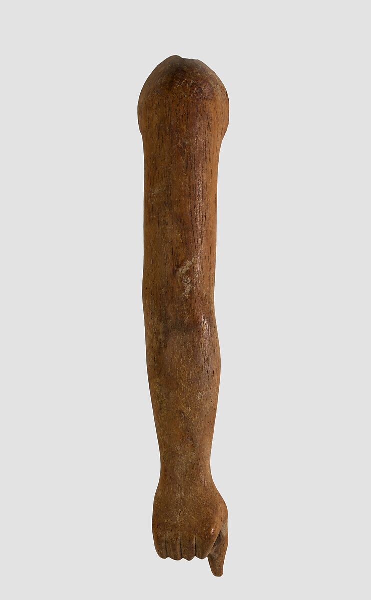 Arm of a Female Figure, Wood 