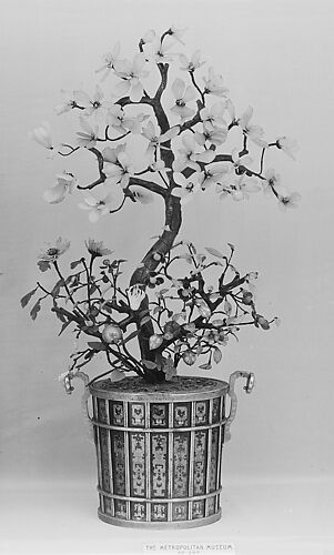 Pot with Flowering Plant